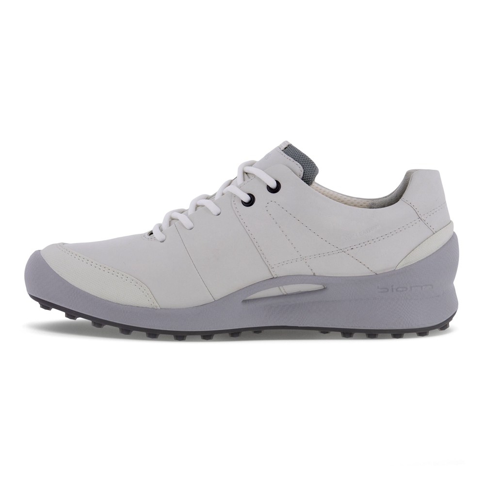 ECCO Womens Golf Shoes White - Biom Hybrid - YVP-472805